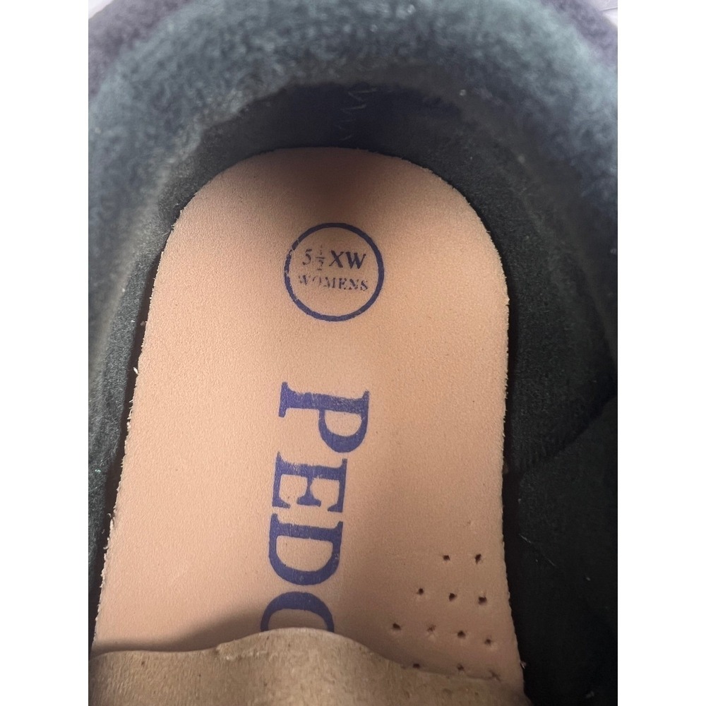 Pedors Womens 11W Men's 9W Black Comfort Diabetic Adjustable Strap Shoes - Picture 15 of 16